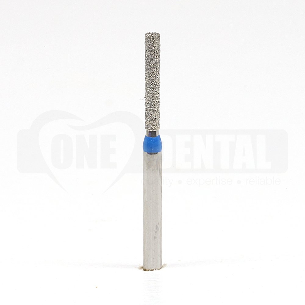 Diamond Bur Flat Cylinder FG 837 012 MEDIUM (BLUE)