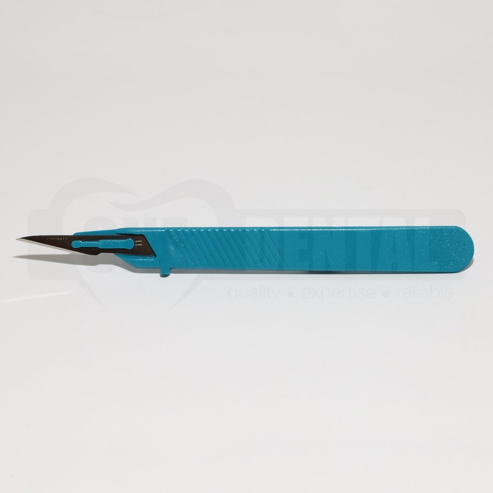 Disposable Scalpel #11 with handle (single) *SIMULATION USE*