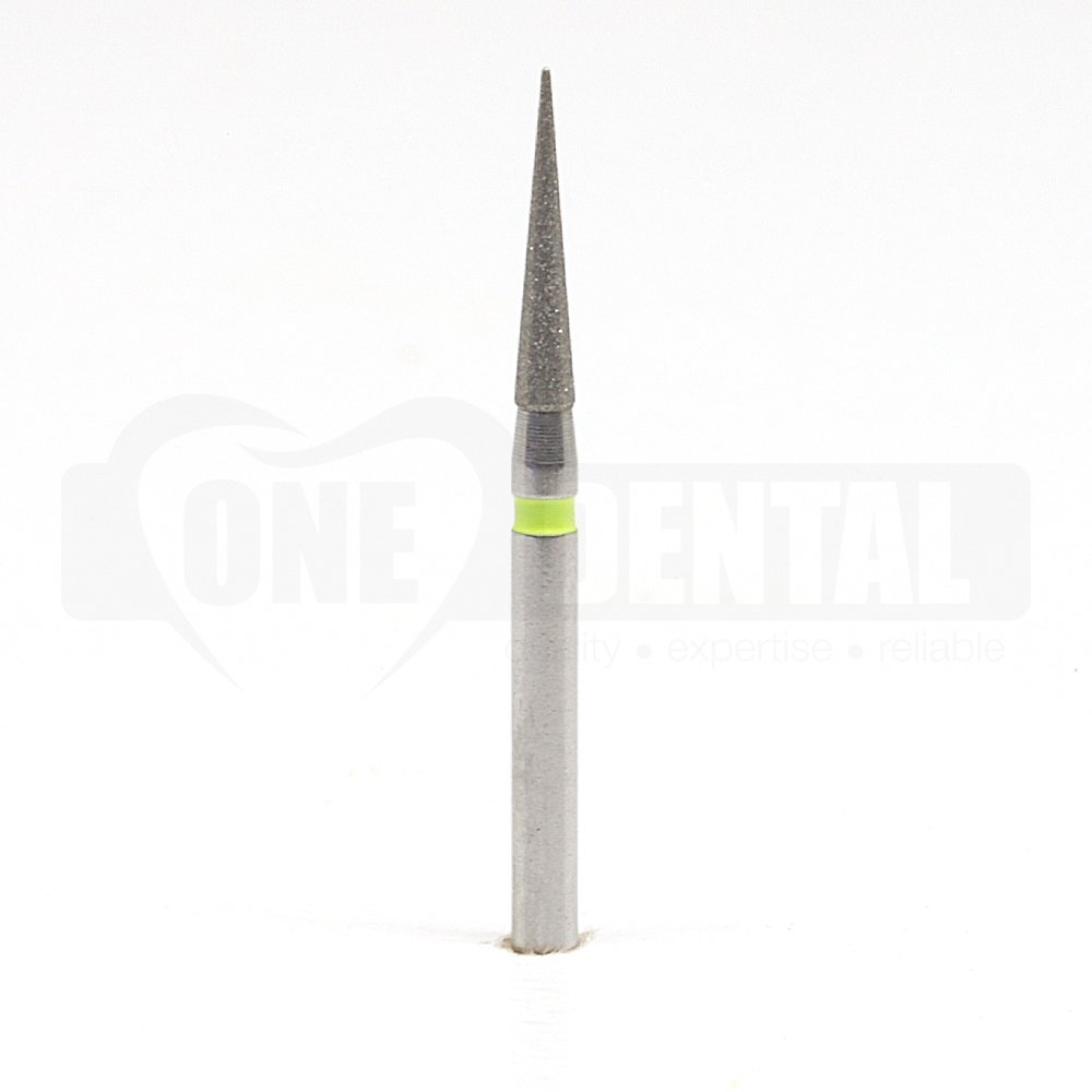 Diamond Bur Needle FG 858 016 X-FINE (YELLOW) (165)