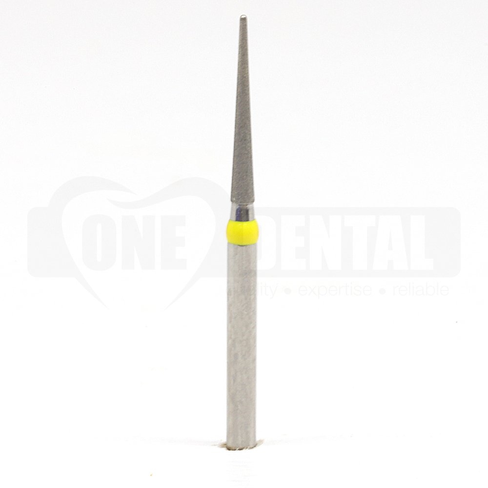 Diamond Bur Needle FG 859 012 X-FINE (YELLOW) (166)