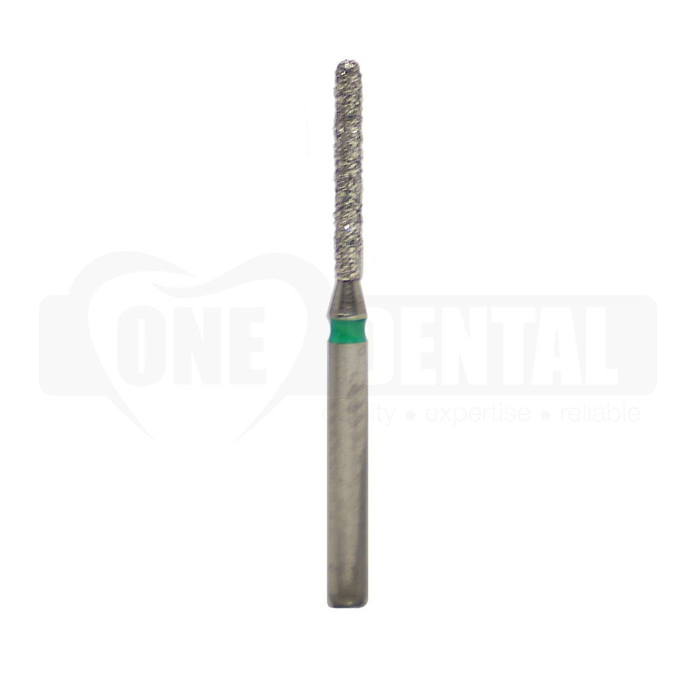 Diamond Bur Round End Cylinder FG 881010 Coarse (GREEN)