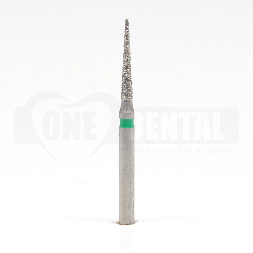 Diamond Bur Needle FG 858 012 COARSE (GREEN) (165)