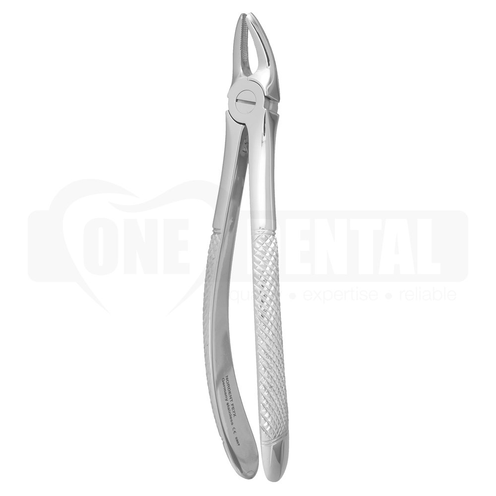 Extraction Forceps, Serrated, Upper Pre-Molars English Pattern #7