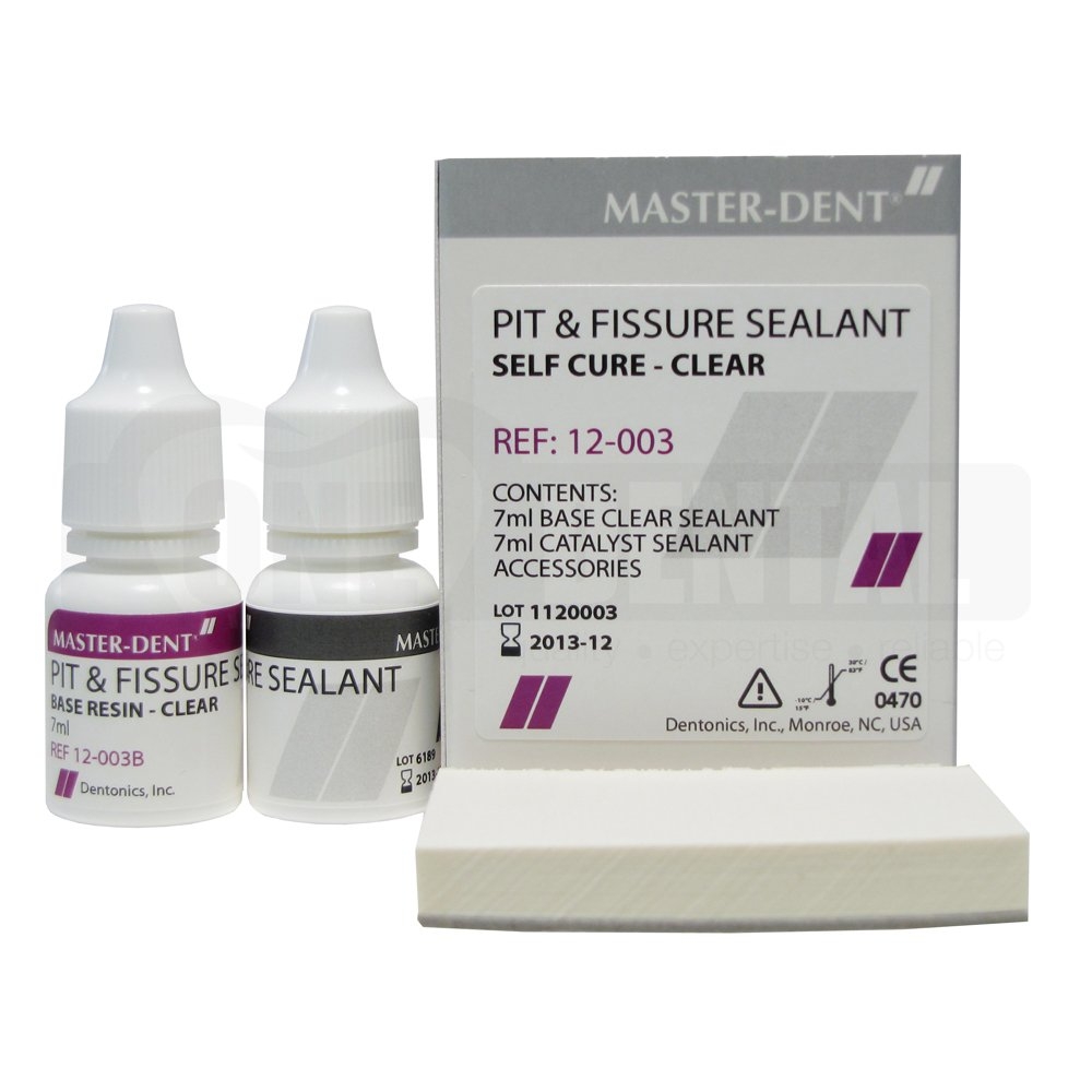Pit & Fissure Sealant Clear 4x1.2g Syringe