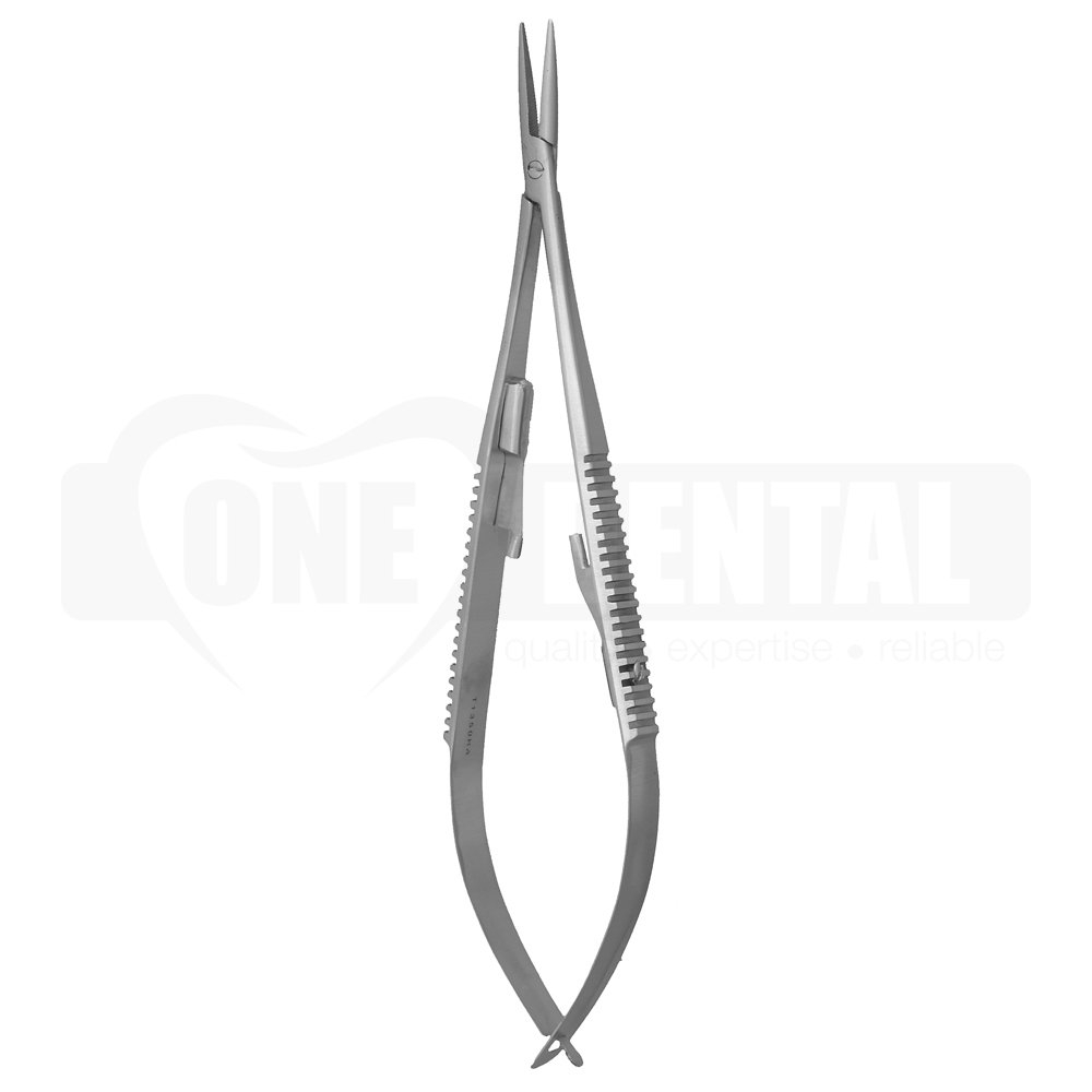 Needle Holder, Stainless Steel, Castroviejo #209 (5" / 130 mm)