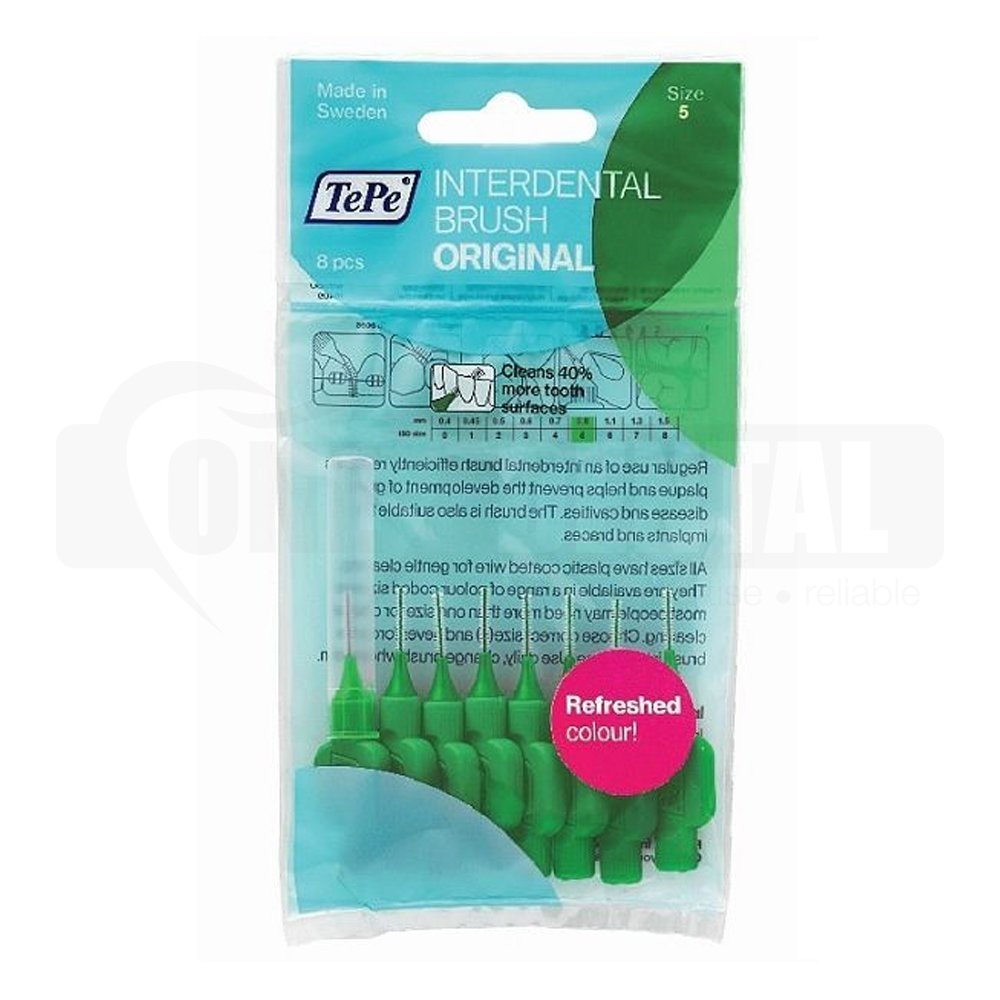 TePe Interdental Brush Green 0.8mm 8 Pack