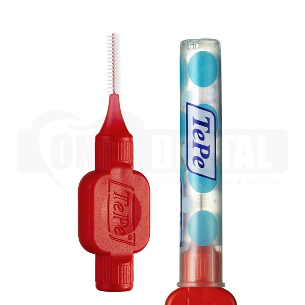TePe Interdental Brush 0.5mm Red 6 Pack Blister