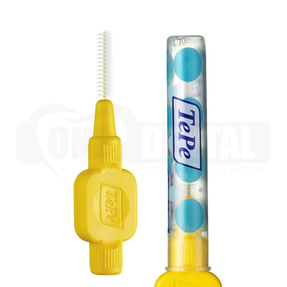 TePe Interdental Brush 0.7mm Yellow 6 Pack Blister