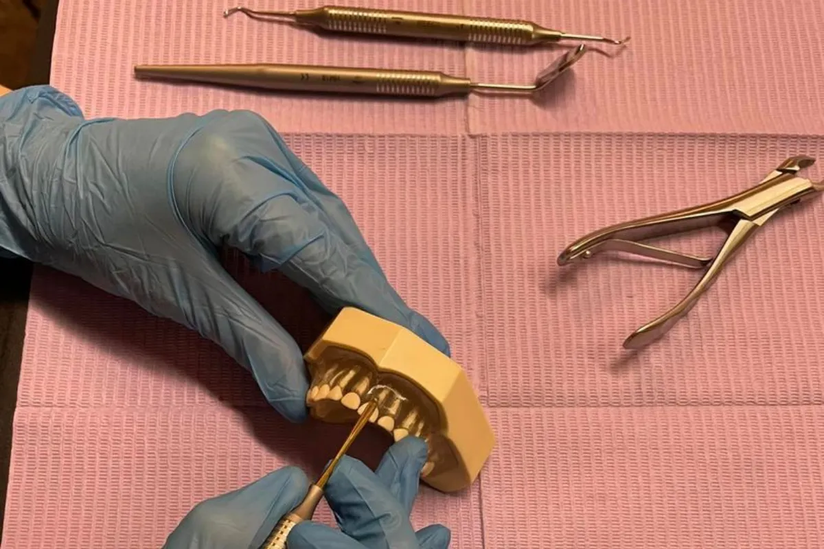 Bronze dental instruments