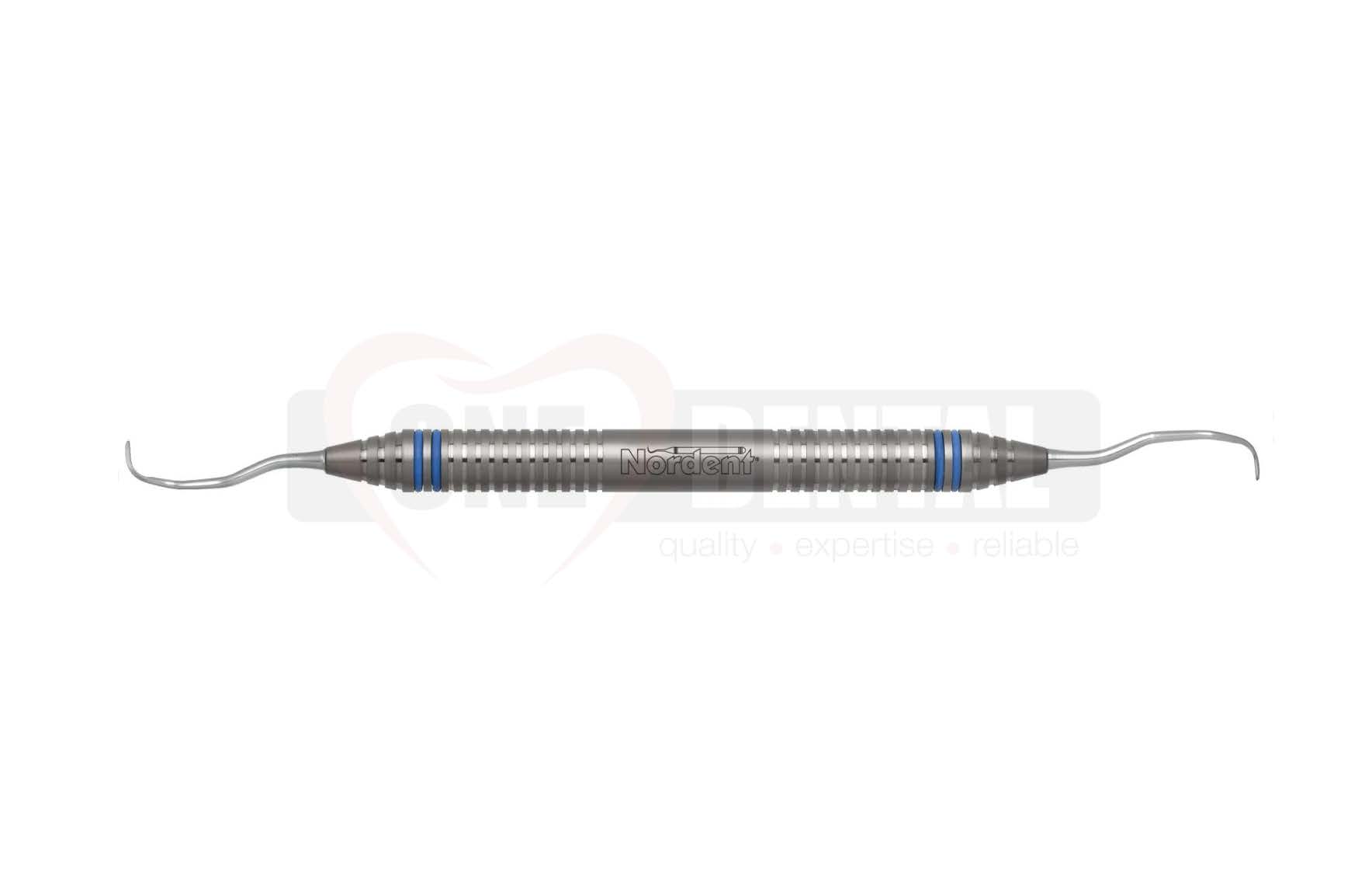 Curette, DE, Gracey #13-14 Rigid, DuraLite ColorRing™ Handle
