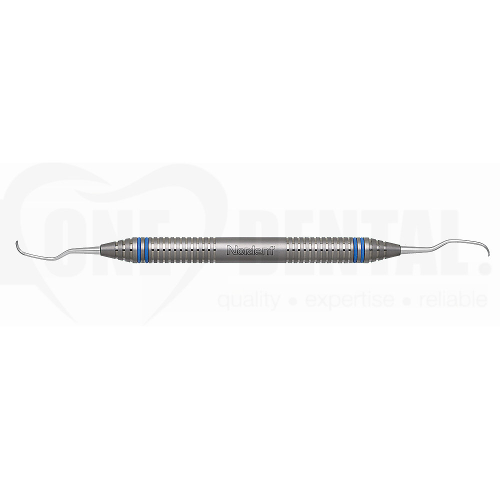 Curette, DE, Goldman Fox #2, DuraLite ColorRing™ Handle