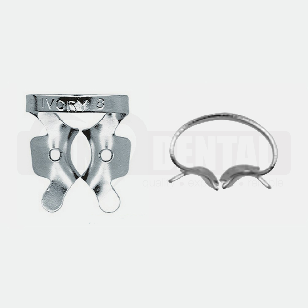 Ivory Rubber Dam Clamp 8