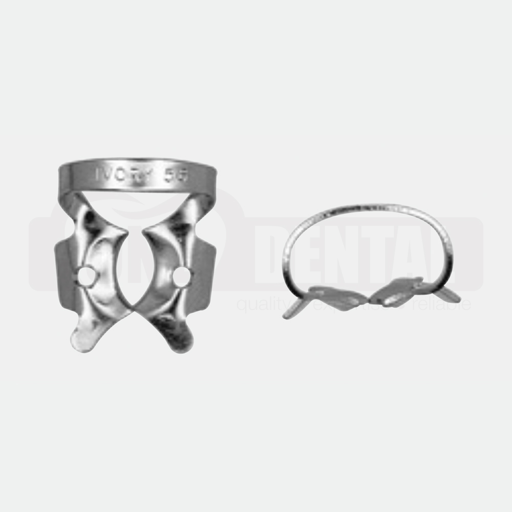 Ivory Rubber Dam Clamp 56 Molar Ivory