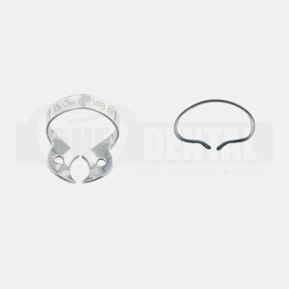 Ivory Rubber Dam Clamp W8