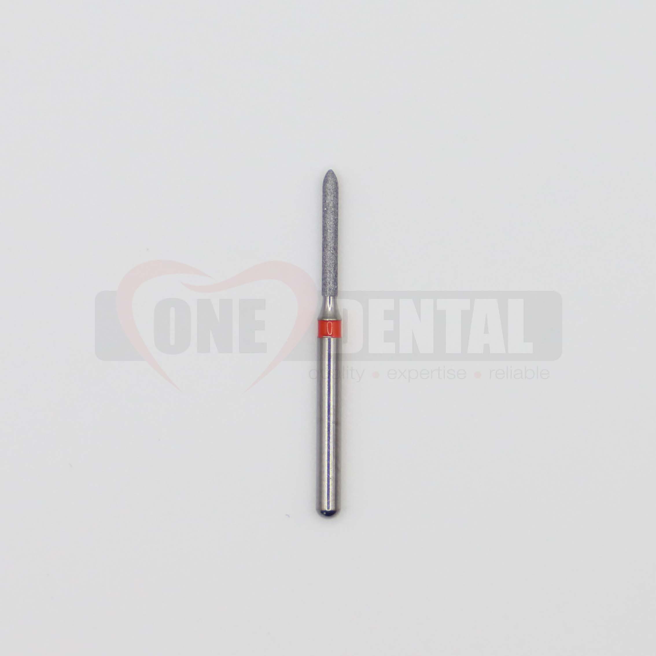 Intensiv Diamond Chamfer Bur FG 4308 1.1mm width (1) Red