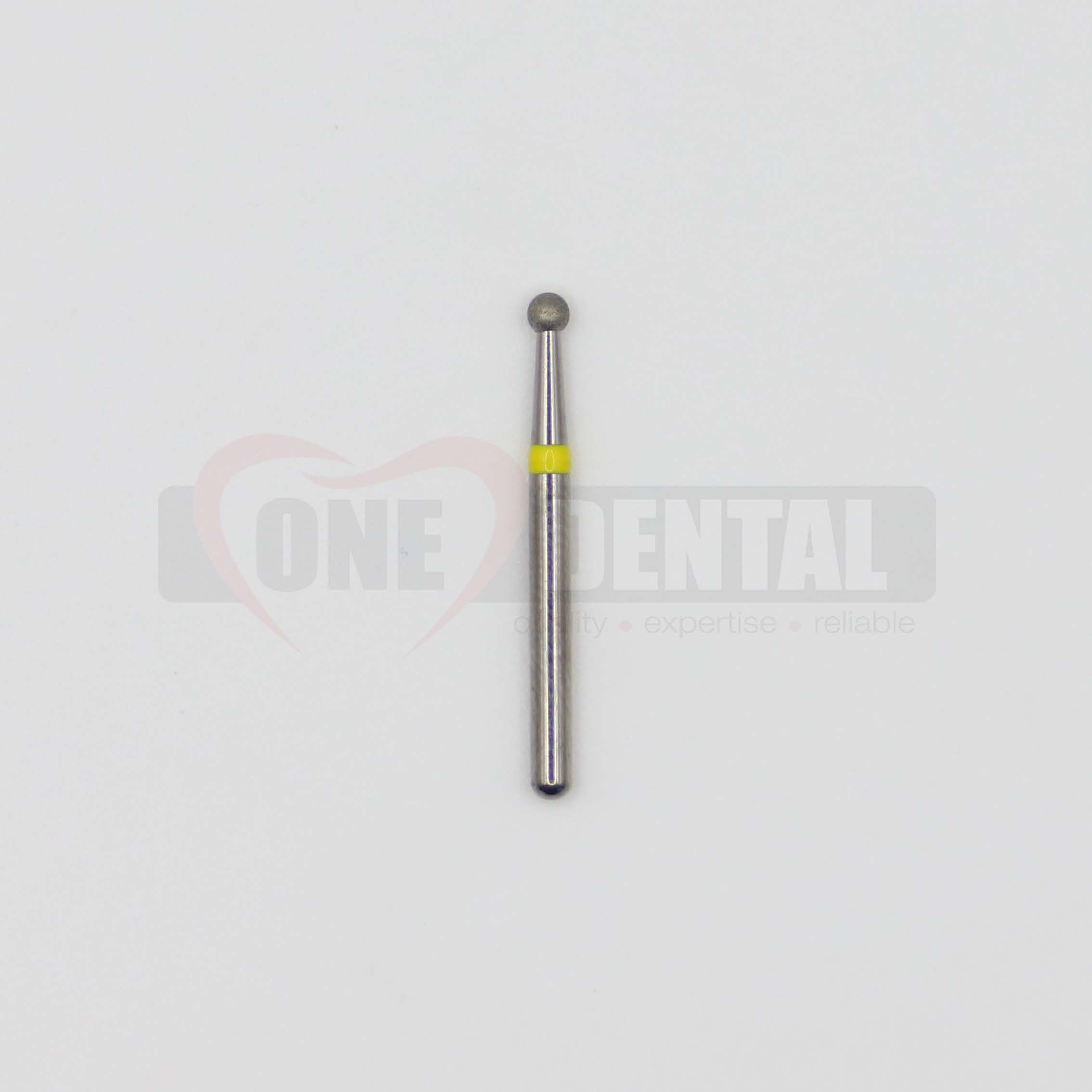 Diamond Bur Round FG  801 016 X-FINE (YELLOW)