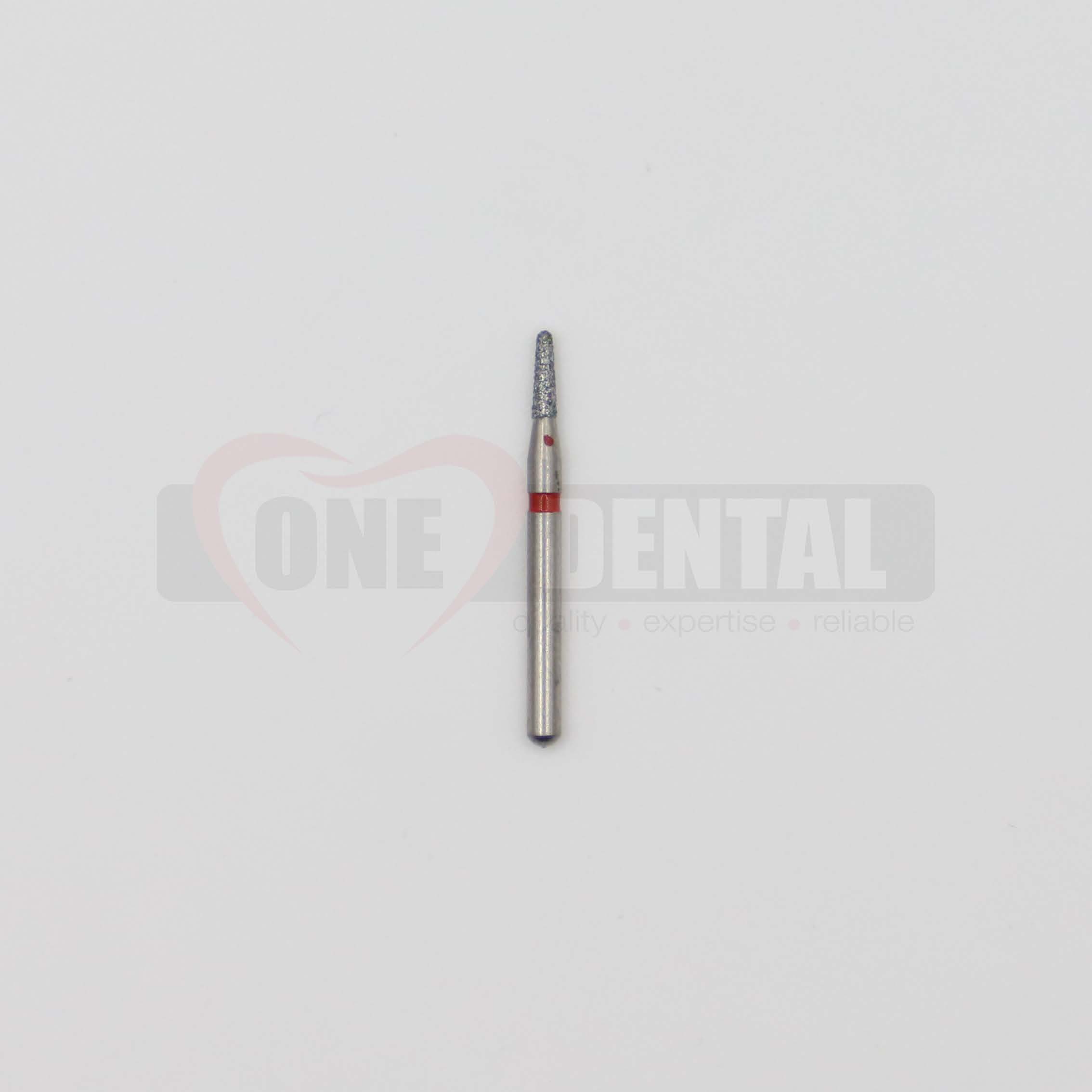 Diamond Bur Rd Taper FG 849 012 FINE (RED)