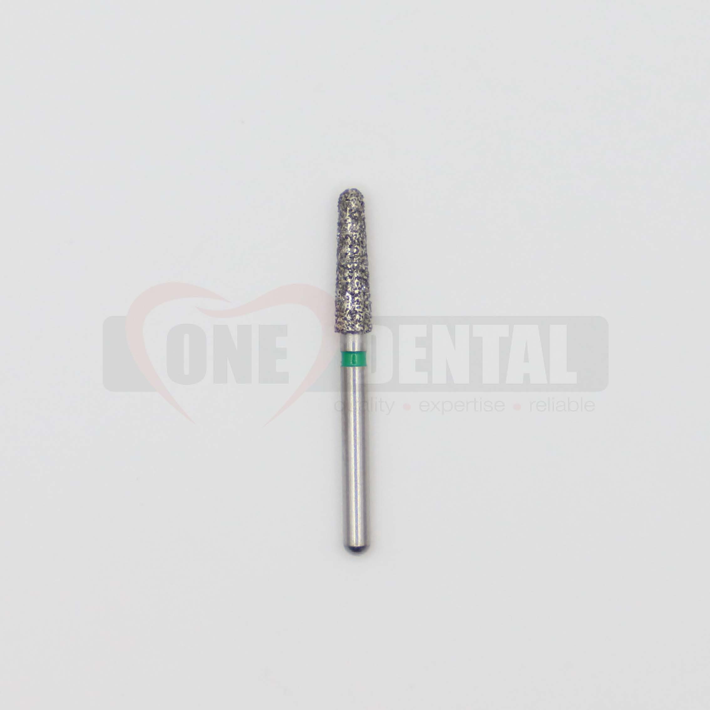 Diamond Bur Rd Taper FG 856 021 COARSE (GREEN) (198) Chamfer