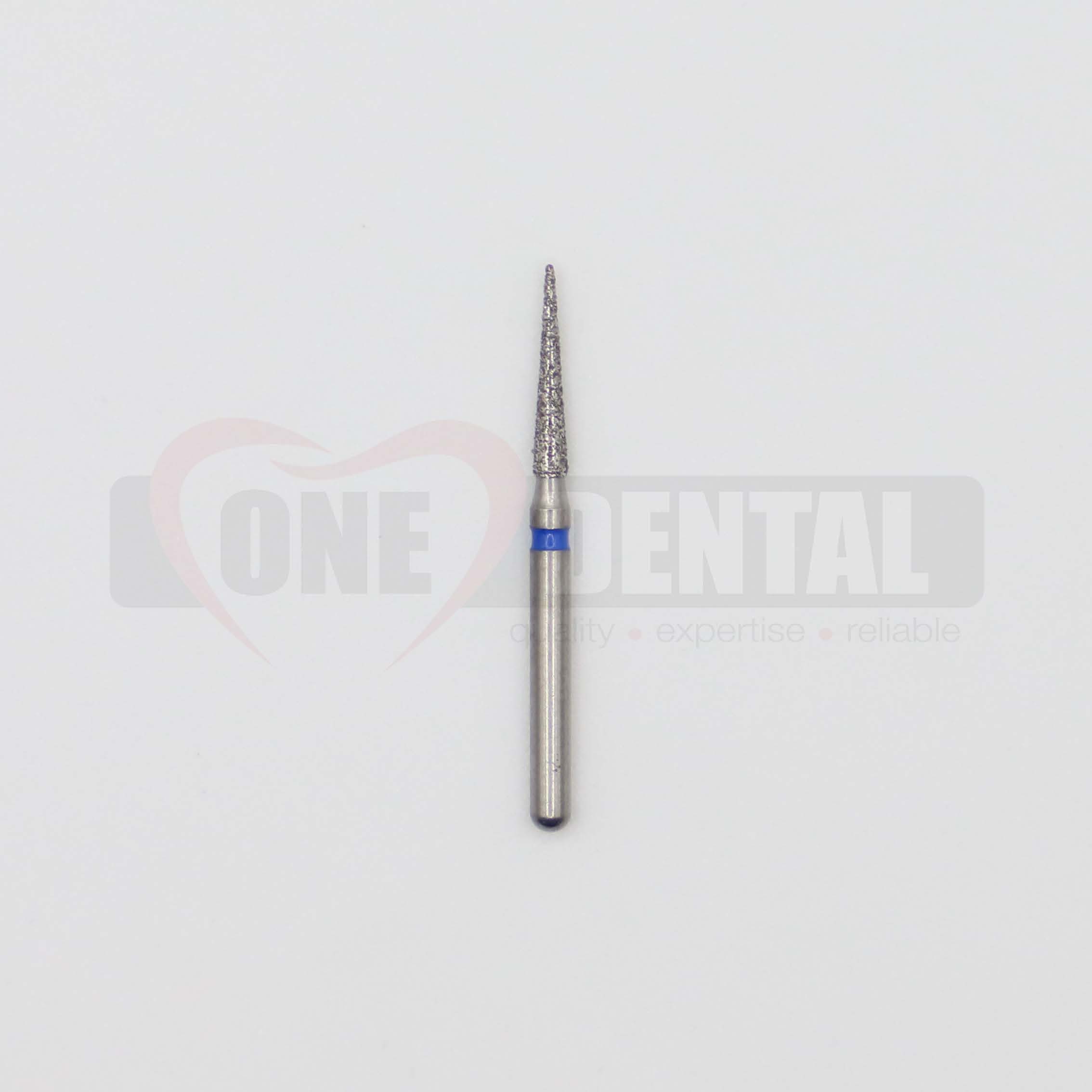 Diamond Bur Needle FG 858 014 MEDIUM (BLUE)