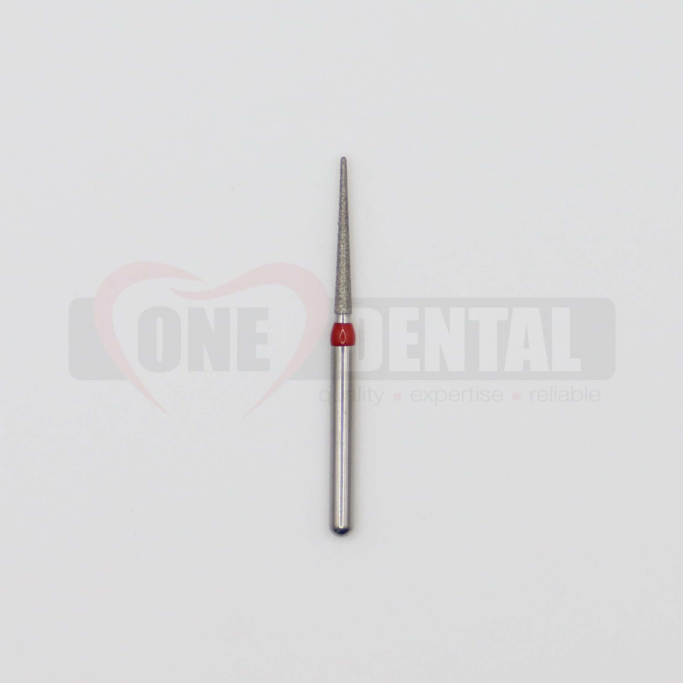 Diamond Bur Needle FG 859 012 FINE (RED)