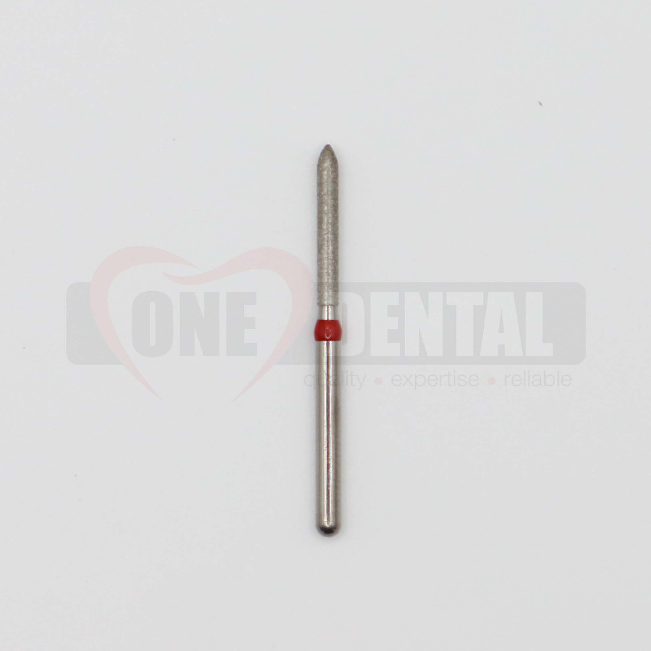 Diamond Bur Cylinder FG 879 014 FINE (RED)