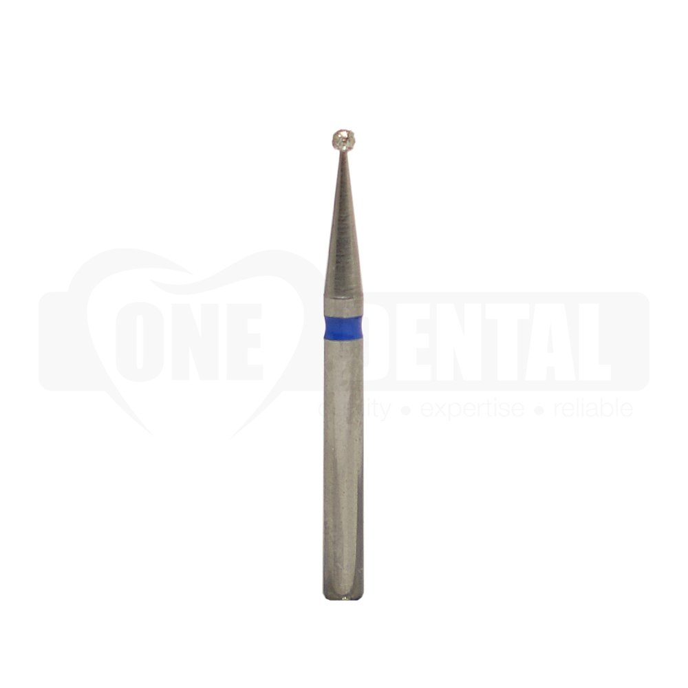 Diamond Bur Round FG 801 008  MEDIUM (BLUE) (001)