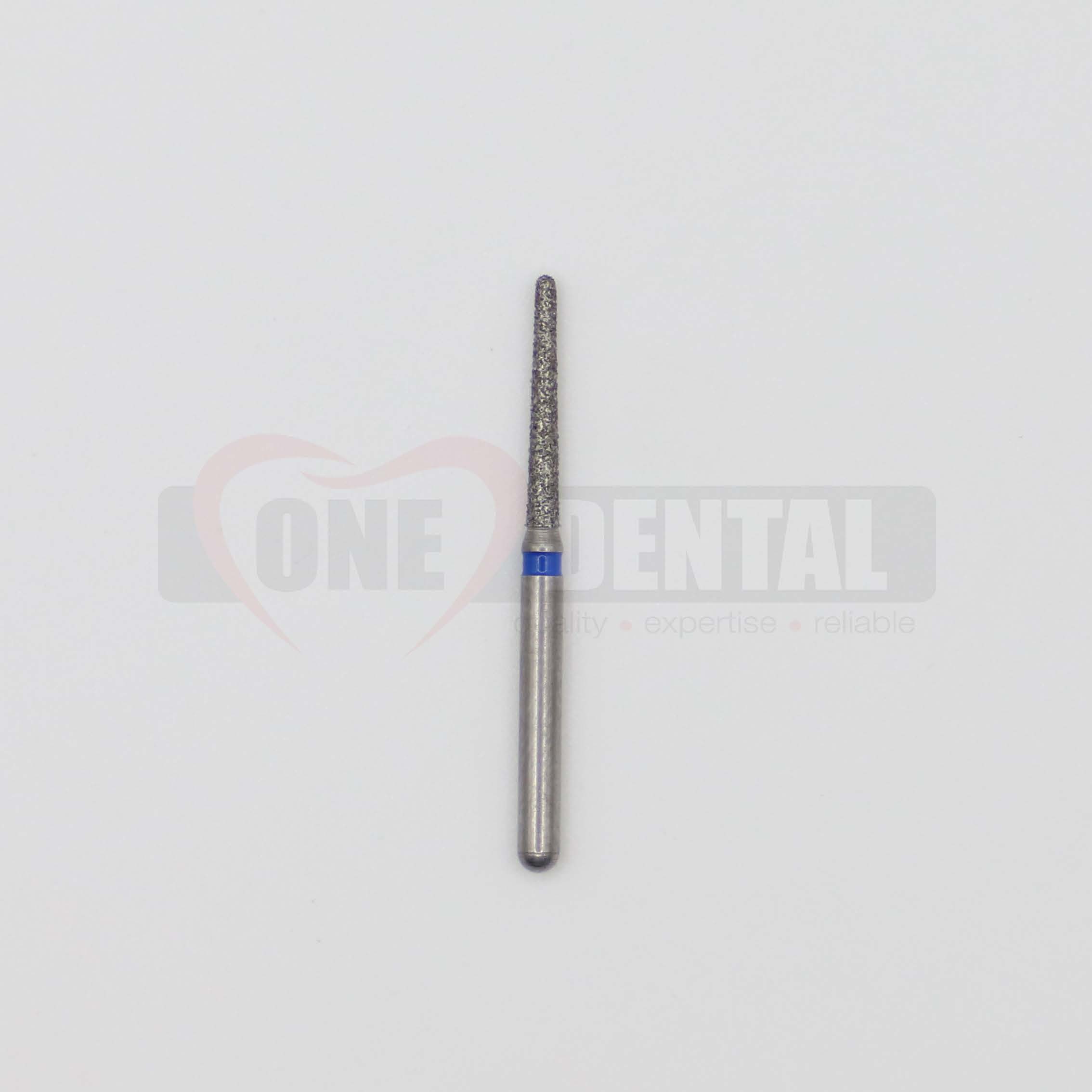 Diamond Bur Taper Long FG 856L 012 MEDIUM (BLUE) (198) Chamfer