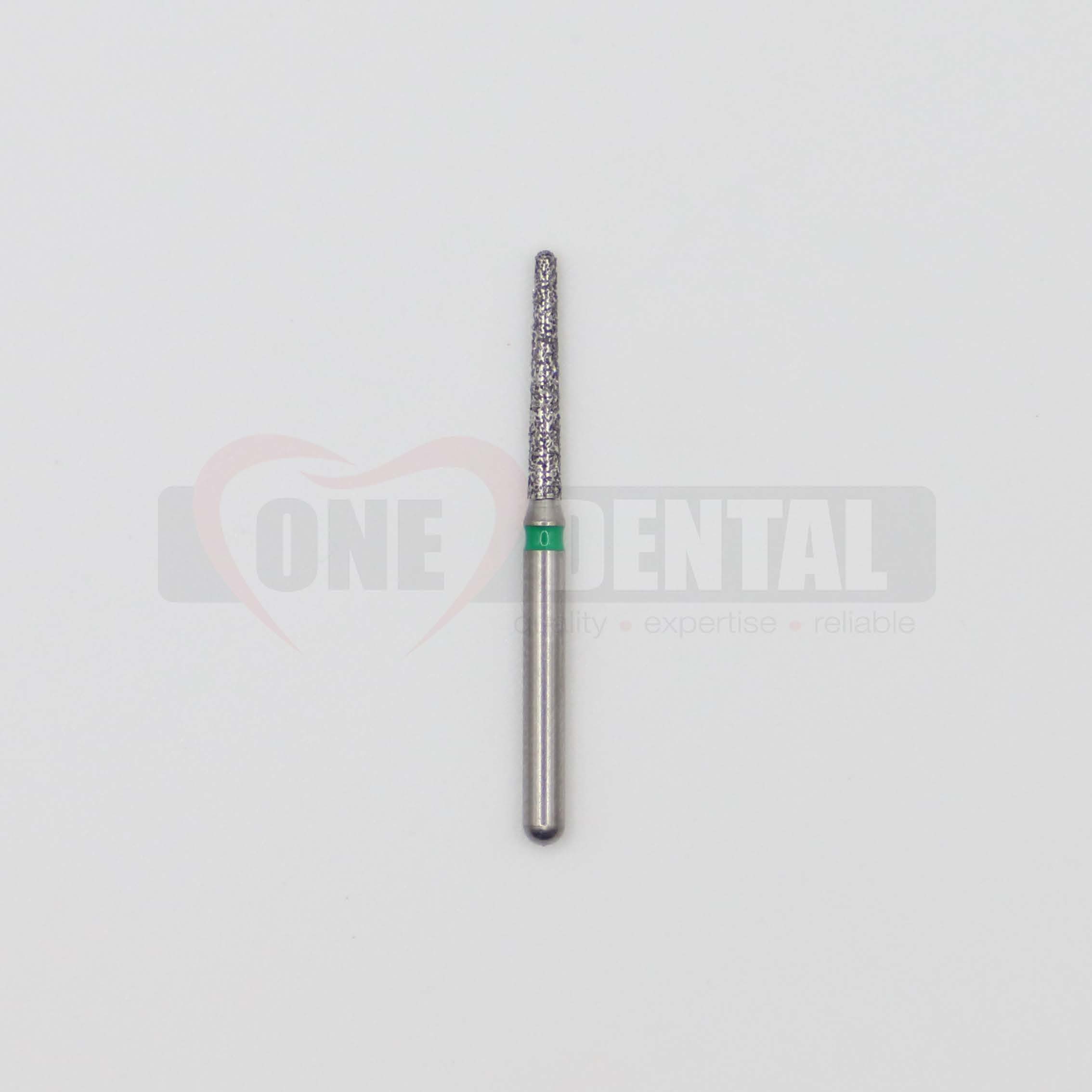 Diamond Bur Taper Long FG 856L 012 COARSE (GREEN) (198) Chamfer
