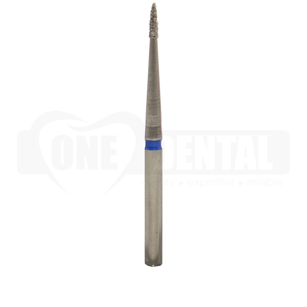 Diamond Bur Tapered Point FG 955008 Medium (BLUE)