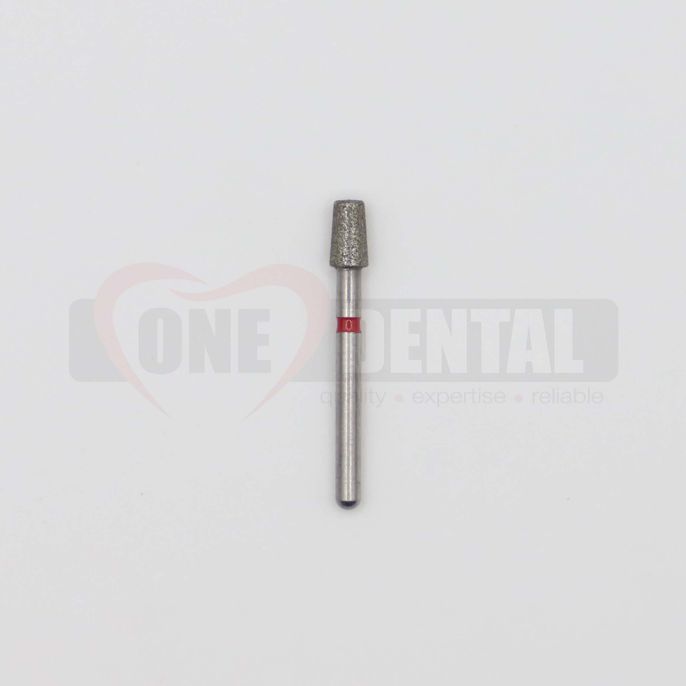 Diamond Bur Flat Taper 845KR 025 FINE (RED)