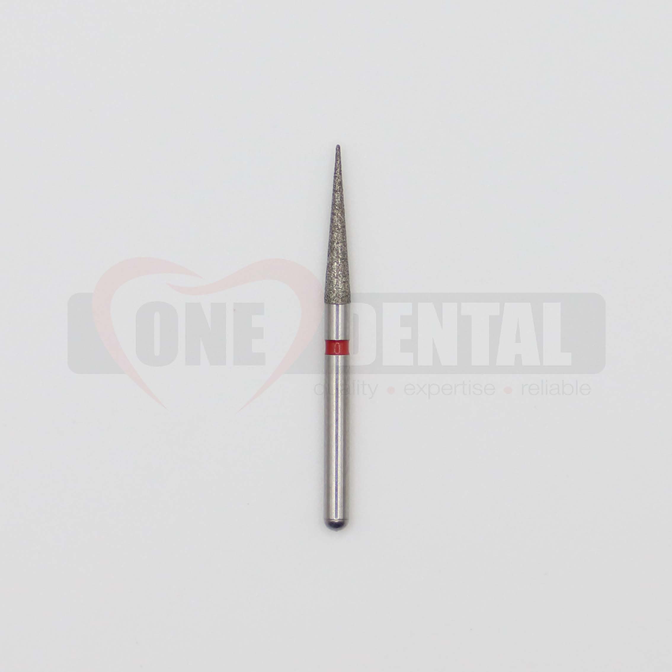 Diamond Bur Needle FG 859 018 FINE (RED) (166)
