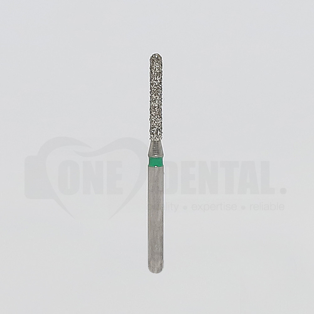 Diamond Bur Round Cyclinder FG 881 012 COARSE (GREEN) (141)