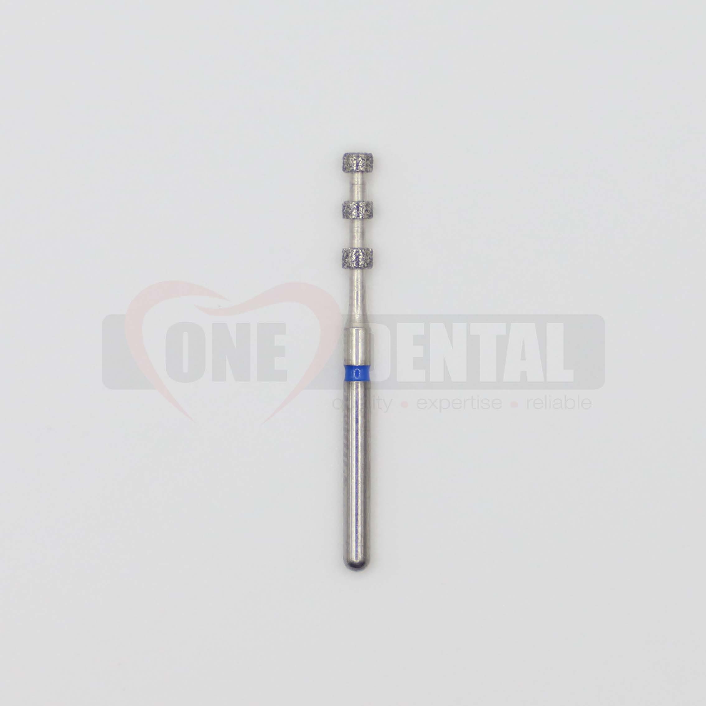 Diamond Bur Tri wheel cutter FG RD 834 018 Depth Marker 0.4mm MEDIUM (BLUE)