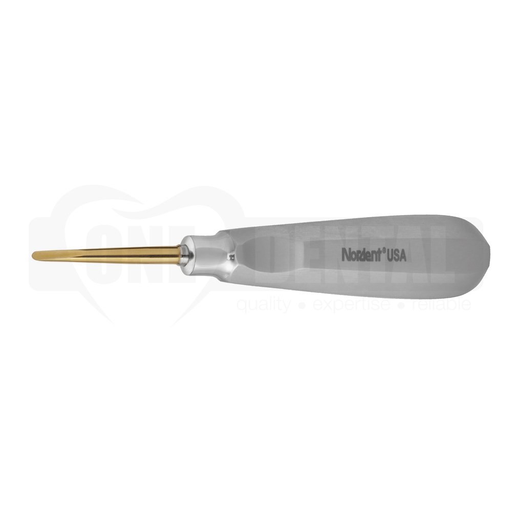 Luxation Elevator, SE, Titanium-Nitride Coated, 3 mm Straight, 201 Handle