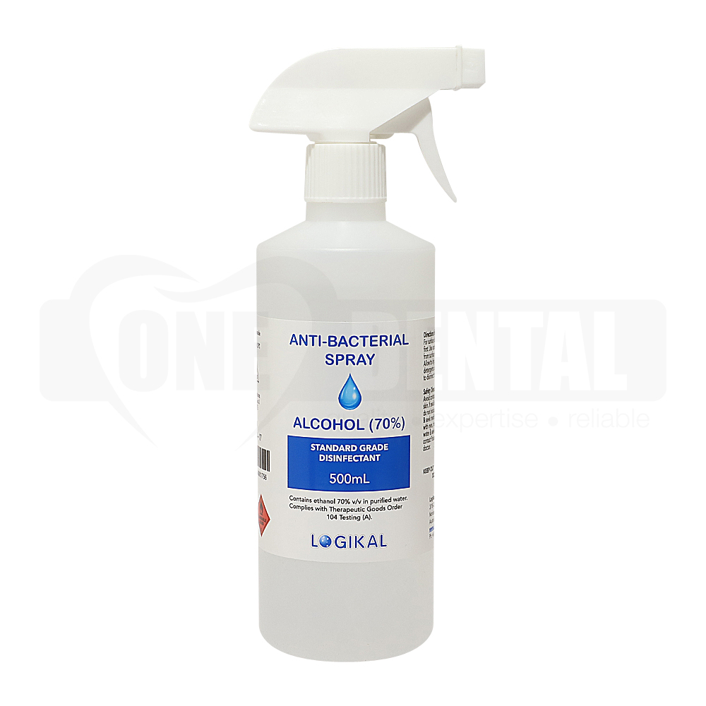 Anti-Bacterial Spray 70% BP Grade Alcohol 500ml *AUSTRALIAN MADE*