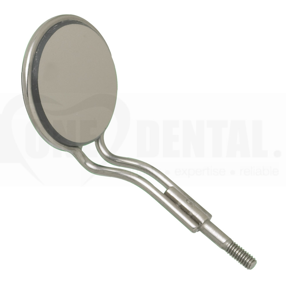 Mirror Head, Single, Front Surface, Cone Socket Double Sided #5 (7/8" Diameter)