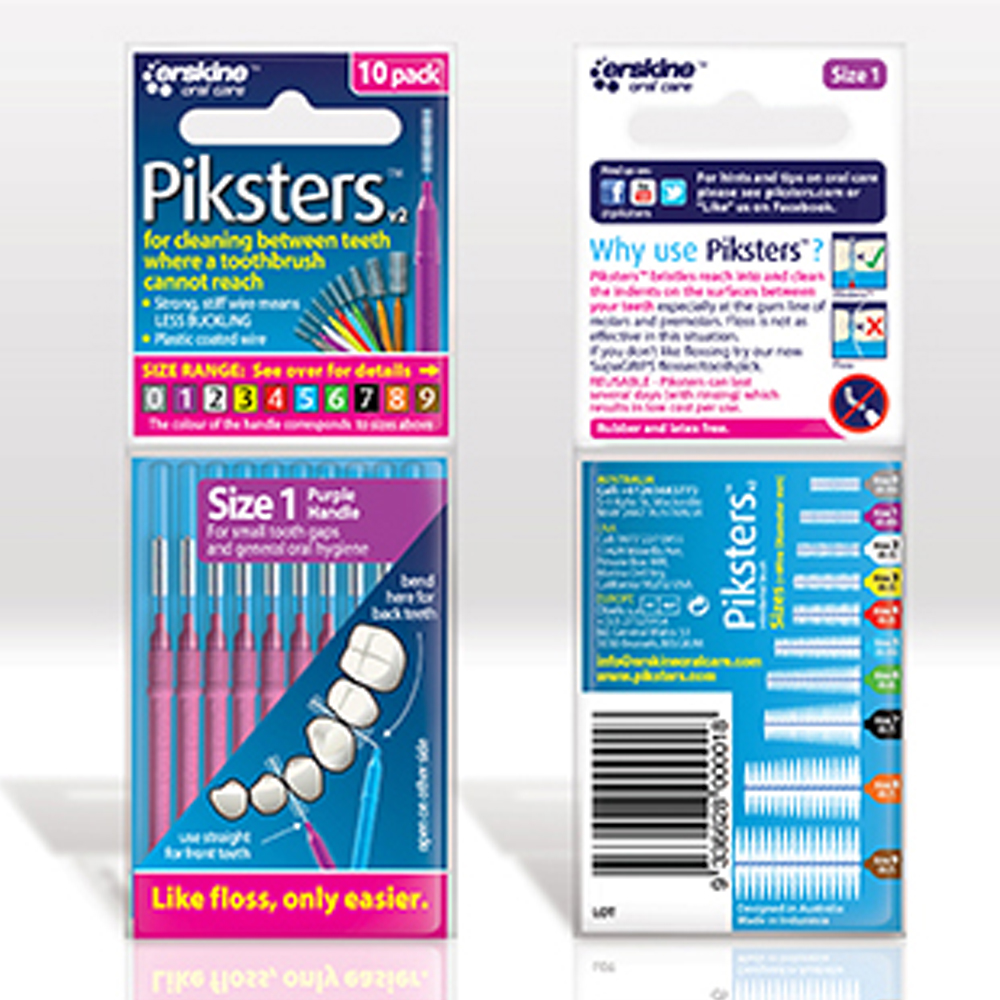 Piksters 1 Purple pk 10