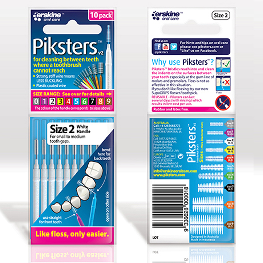 Piksters 2 White pk 10