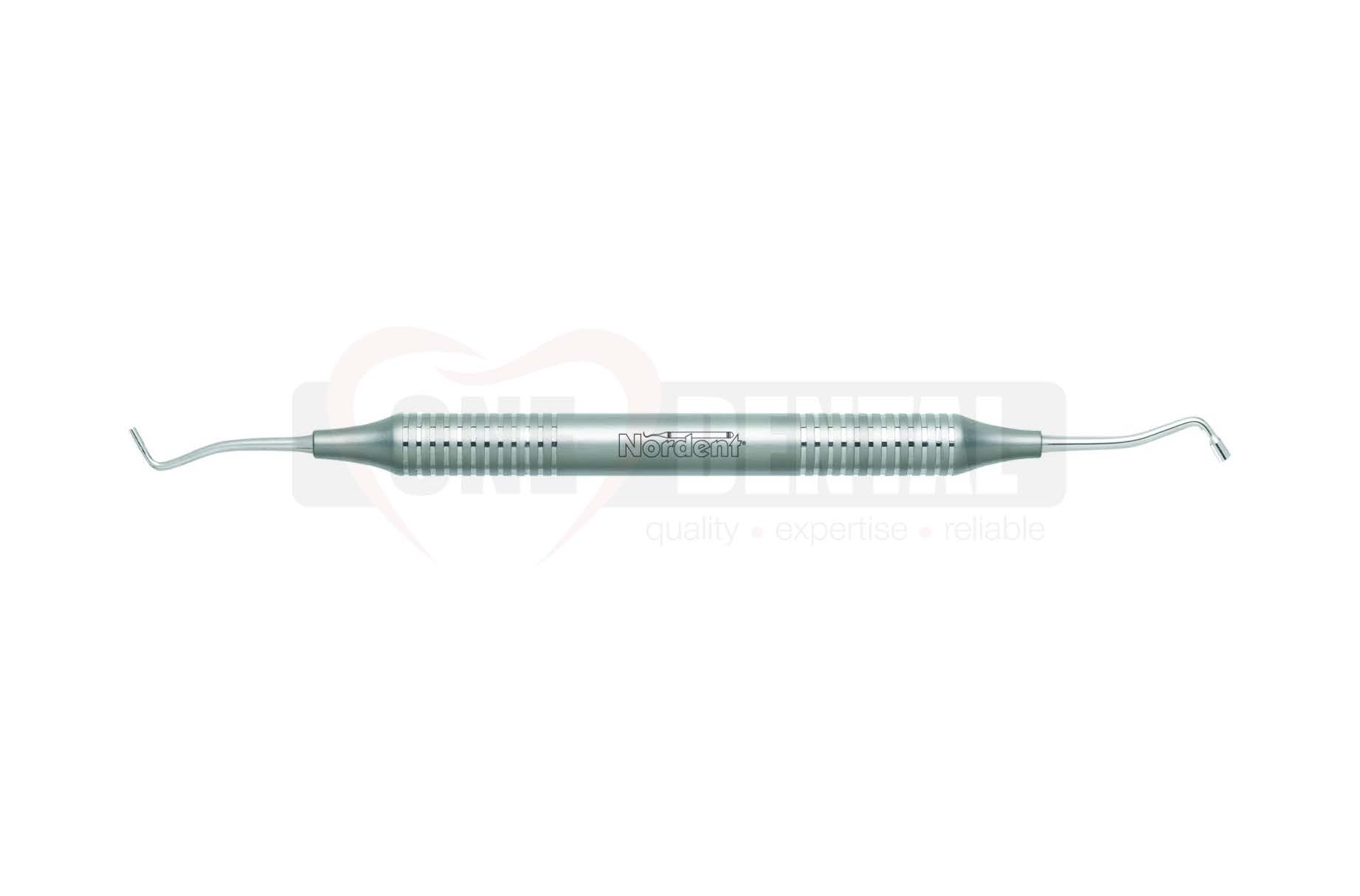 Condenser, DE, Serrated, Condenser (1.5-2.3 mm), DuraLite Round Handle