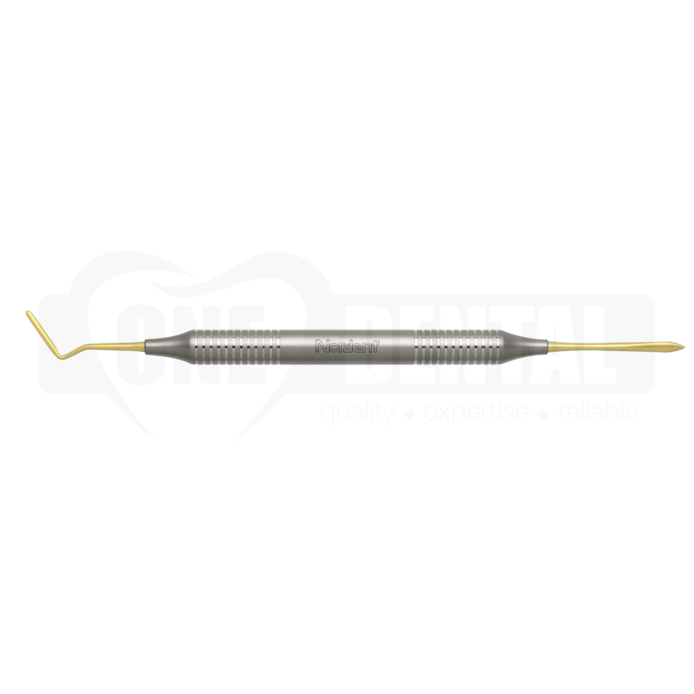 Periotome Anterior,DE,Titanium-Nitride Coated,Anterior #1DuraLite RND Handle