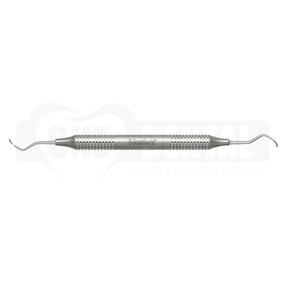 Curette, DE, Barnhart #5-6 RigidDuraLite ROUND Handle