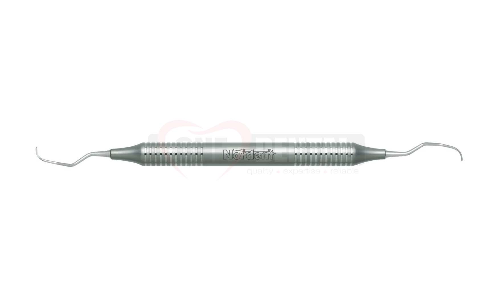 Curette, DE, Langer #3-4DuraLite ROUND Handle