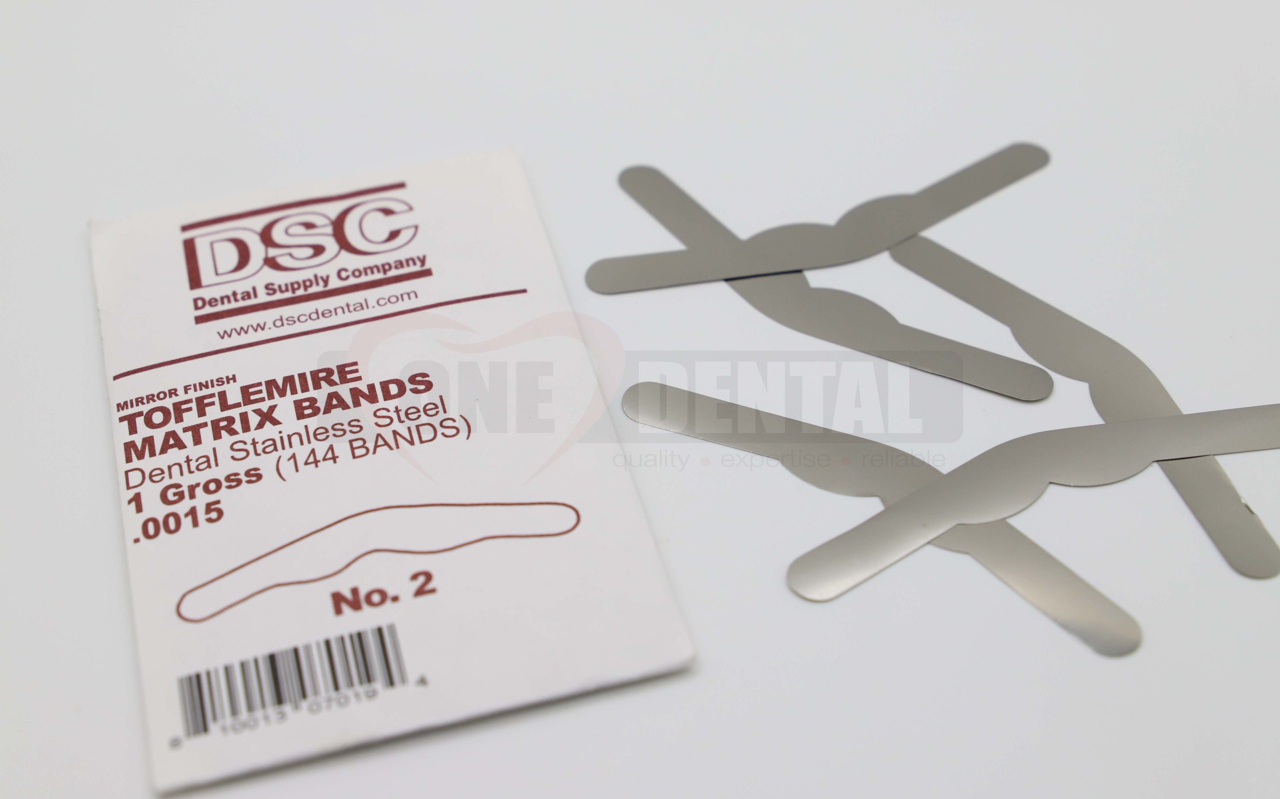 Tofflemire Band #2 Adult MOD Wide 0015 Bulk (144) UOM