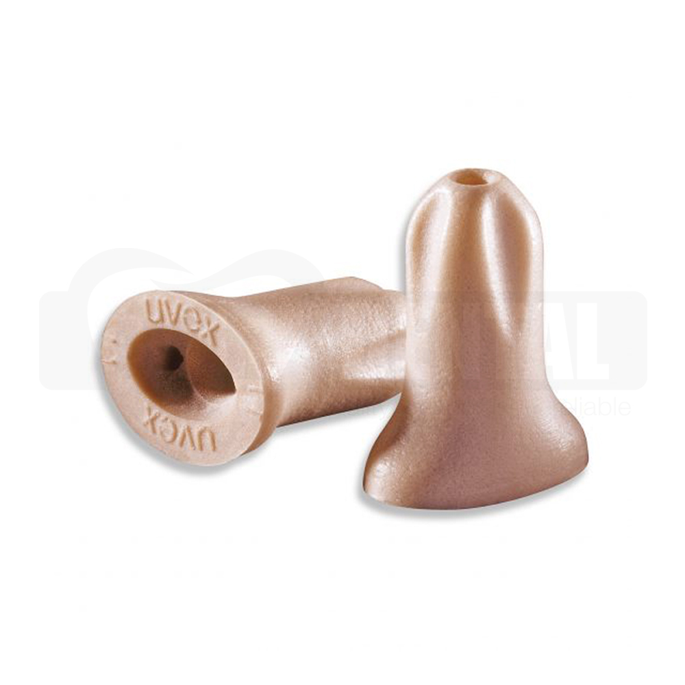 UVEX Hi-com foam earplug un-corded Class 2 16dB 200 pairs Beige
