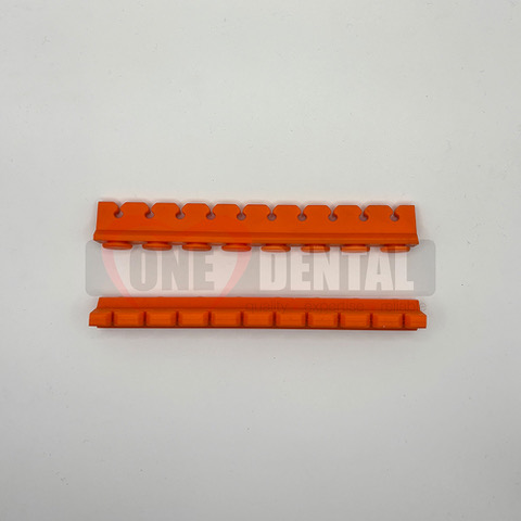 UQ Cassette Silicone Insert for 10 instruments ORANGE (6)