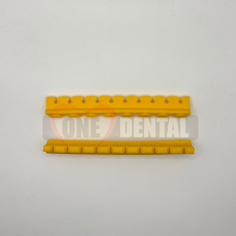 UQ Cassette Silicone Insert for 10 instruments YELLOW (6)